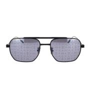 Givenchy Tidlös design solglasögon med blåa linser Black, Herr
