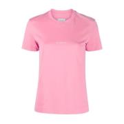 Givenchy Logo Print T-Shirt Pink, Dam