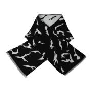 Givenchy Lyxig Logotyp Scarf Black, Herr