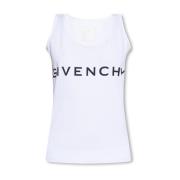 Givenchy Linne med logotyp White, Dam