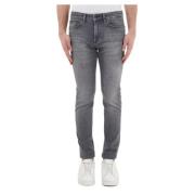 Hugo Boss Slim-fit jeans Gray, Herr