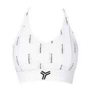 John Richmond Snygg Logo Print Sport Top White, Dam