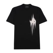 John Richmond Logo T-shirt Black, Herr