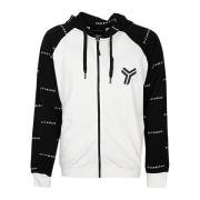 John Richmond Sport Hoodie med Justerbar Huva och Dragkedja Black, Her...