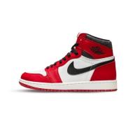 Jordan Vintage High Top Sneakers Red, Herr