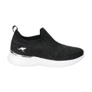 KangaROOS Sneakers Black, Dam