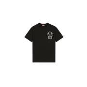Kenzo Elefant Logo T-shirts och Polos Black, Herr