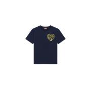 Kenzo Retroinspirerade Kenzo Heart T-shirts Black, Dam