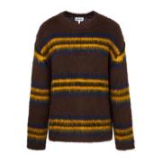 Kenzo Ull Crewneck Sweater Brown, Herr