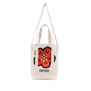 Kenzo Boke Flower-print Tote Bag Beige, Herr