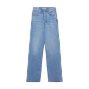 Levi's Straight Jeans Blue, Dam