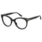 Marc Jacobs Höj din stil med klassiska svarta glasögon Black, Dam