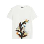 Max Mara Murano T-Shirt Kollektion White, Dam
