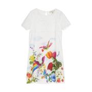 Max Mara Sommarklänningar, Blomsterkollektion White, Dam