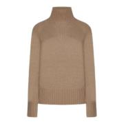 Max Mara Stiliga Sweaters Beige, Dam