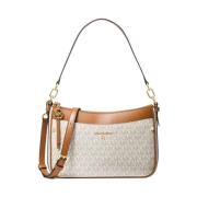 Michael Kors Jet Set Charm Väska Beige, Dam