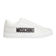 Moschino Serena Läder Sneakers White, Herr