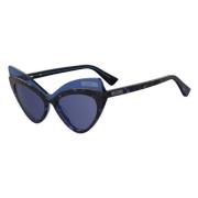 Moschino Solglasögon Mos080/S Ipr/Ku Blue, Dam