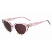 Moschino Stiliga solglasögon Pink, Dam