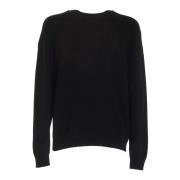 Moschino Lyxig Cashmere Tröja Black, Herr