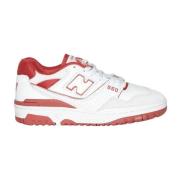 New Balance Lädersneakers med tygdetaljer Red, Herr