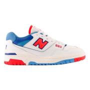New Balance 550 NCH Vita, Blå och Röda Sneakers White, Herr