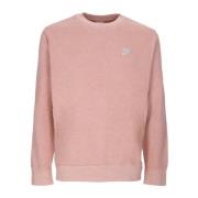 Nike Club+ BB Crew Revival Sweatshirt Pink, Herr