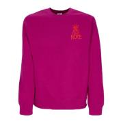 Nike Dynamic Berry/Lt Crimson Crewneck Sweatshirt Pink, Herr