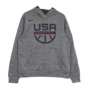 Nike USA Olympics Hoodie Spotlight Pullover Gray, Herr