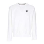 Nike Lättvikts Crewneck Sweatshirt för män White, Herr