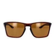 Oakley Solglasögon med hög wrap-stil och Prizm™ linser Brown, Herr