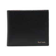 Paul Smith Plånbok i Artist Stripe Läder Black, Herr