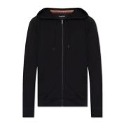 Paul Smith Hoodie with logo patch Black, Herr