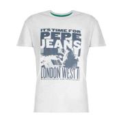 Pepe Jeans T-shirt; Alexis; Gray, Herr