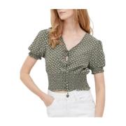 Pepe Jeans Blouses Green, Dam