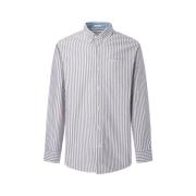 Pepe Jeans Casual Shirts White, Herr