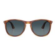 Persol Runda Havana Solglasögon Brown, Dam