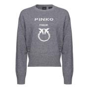 Pinko Sweatshirts Gray, Dam