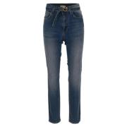 Pinko Slim-fit Jeans Blue, Dam