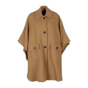 Pinko Midi Ullblandningsrock Brown, Dam