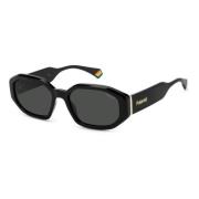 Polaroid Snygga solglasögon för kvinnor Black, Dam