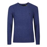 Polo Ralph Lauren Rustic Navy Hunter Sweater Blue, Herr