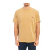 Polo Ralph Lauren Vintage Khaki T-shirt med broderad logotyp Beige, He...