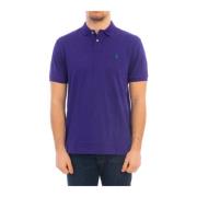 Polo Ralph Lauren Stilfull Chalet Purple Polo Shirt Purple, Herr