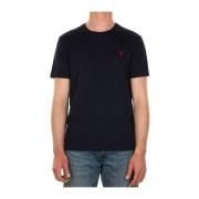 Polo Ralph Lauren Bläck Bomull T-shirt, Klassiskt Design, Stil 7106807...