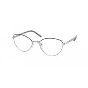 Prada Höj din stil med PR 62WV-glasögon för kvinnor Gray, Dam