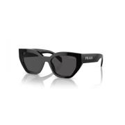 Prada Eleganta solglasögon för en stilfull look Black, Unisex