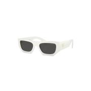 Prada PR A01S 17K08Z Sungles White, Unisex