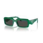 Prada Eleganta solglasögon för kvinnor Green, Dam