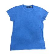 Ralph Lauren Tidlös Dam T-shirt - Elegant och Stilfull Blue, Dam